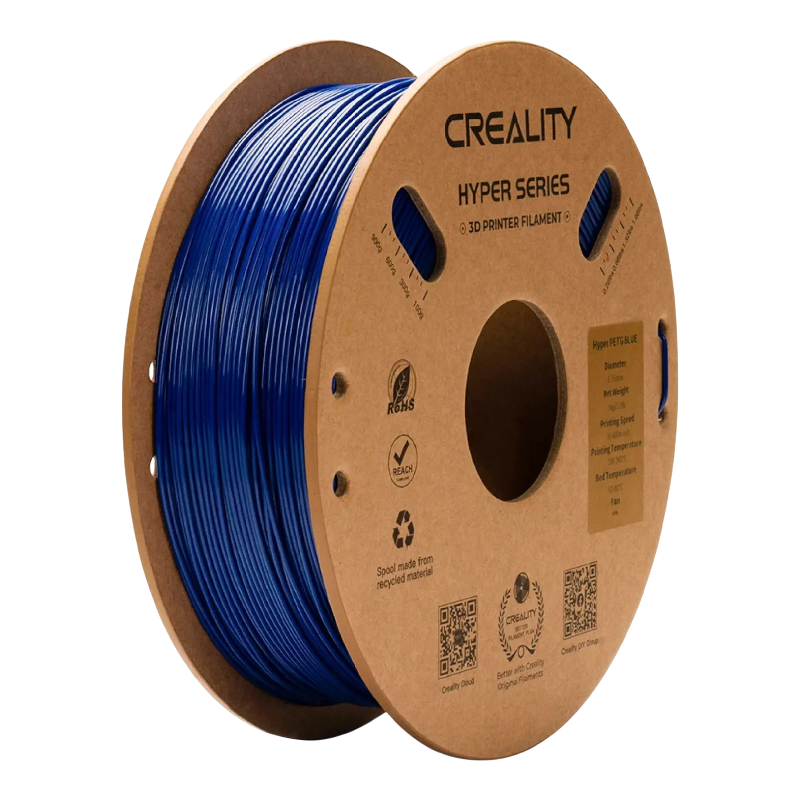 Філамент (пластик) для 3D принтера CREALITY Hyper PETG 1кг, 1.75мм, синій (3301030070)